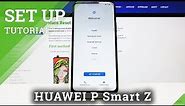 Huawei P Smart Z Set Up Process