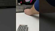 Samsung DVD/VHS DVD-V2000 Dual Deck Player VCR Combo 4 Head Hi-Fi Stereo Remote