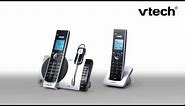 DS6771-3 2 Handset Connect to Cell™ Answering System with Cordless Headset