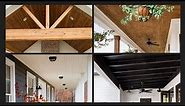 Modern porch ceilings ideas || outdoor porch celling ideas