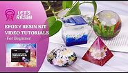 LET'S RESIN Epoxy Resin Kit, Diamond Resin Crafts/Resin Jewelry Making Kit for Beginners