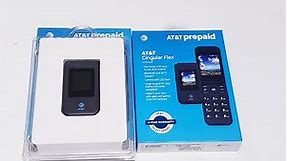 AT&T Cingular Flex 4G Unboxing Prepaid Flip phone