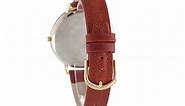 Whimsical Watches Unisex G-0110001 Rooster Tan Leather Watch