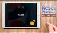 How to Reset iPad Password without Losing Data If Forgot