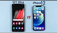 iPhone 12 vs Samsung S21 Ultra Speed Test & Camera Comparison