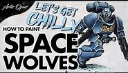 Space Wolves Painting Tutorial - Incredible results FAST!
