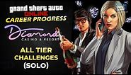 GTA Online Career Progress - Casino Story Missions [All Tier Challenges - Solo]