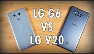 LG G6 vs LG V20! Is the G6 a V20 killer? Smartphone Showdown! | Pocketnow