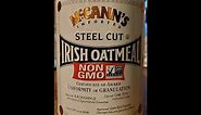 McCann's Imported Steel-Cut Non-GMO Irish Oatmeal Review