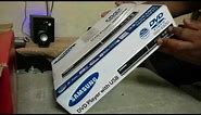 Unboxing - Samsung DVD-E370 DVD - Simple player