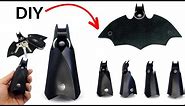 Halloween key batman Making a Handmade Leather Key Case / Batman / DIY / No Power Tools