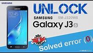 Unlock SAMSUNG GALAXY J320W8 by Z3X Solved error 0