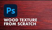 How To Make Wood Textures From Scratch - Adobe Photoshop Tutorial