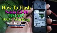 How To Flash nokia C1-01 RM 607 Flash (Nokia BB5 Best Crack )100% Working