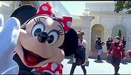 Minnie has appeared with polka dot costume (Tokyo Disneyland)