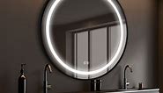 CAPELLA Circle Custom LED Mirror with Frame