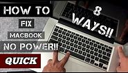 HOW to Fix Macbook Pro /Won't Power ON/ [Works in 2021]