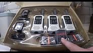 Motorola Talkabout 2 Way Radios-Unboxing and Review
