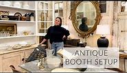 NEW Antique Booth Display + Before & After of My Vintage Shop Fall 2021 Setup