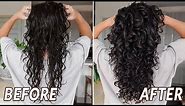 CURLY HAIR ROUTINE | 2C - 3A wavy curls