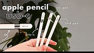 NEW Apple Pencil USB-C | Comparing ALL Apple Pencils