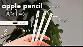 NEW Apple Pencil USB-C | Comparing ALL Apple Pencils
