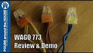 WAGO 773 connectors review and demo. How to use with WAGOBOX Junction Box