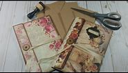 Part 1: Making an Envelope Journal; Junk Journal Booklet; Folio (Tutorial)