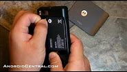 How to remove the Droid X battery