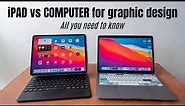 Can you do graphic design on iPad (vs computer)