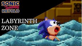 Sonic 1 Retold: Labyrinth Zone (Sprite Animation)