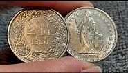 1980 Switzerland 2 Francs Coin • Values, Information, Mintage, History, and More