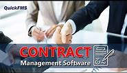 Contract Management Software | Automate Complete Contract Life Cycle - QuickFMS
