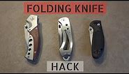Three Ways To Quickly Open A Folding Knife - Sharp Works