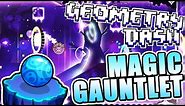 AMAZING!!! ~ Geometry Dash 2.11 MAGIC GAUNTLET All Levels COMPLETE