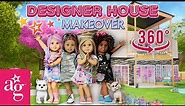 Ultimate Designer House MAKEOVER REVEAL! (360° House Tour) | American Girl