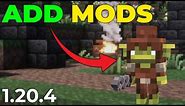 How To Download & Install Mods on Minecraft PC (1.20.4)