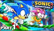 ✨ Sonic Superstars!! - Sonic & Amy Play Sonic Superstars!! (Part 1)