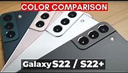 Samsung Galaxy S22 | S22+ Color Comparison! 🔥🔥
