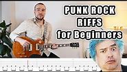 10 Punk Rock Riffs for Beginners (with Tabs)
