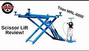 Scissor Lift Review! (Titan MRL-6000 mid rise car lift)