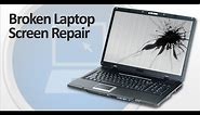 How to replace a laptop cracked screen in under 10 Minutes