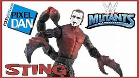 Sting WWE Mutants Mattel Action Figure Video Review