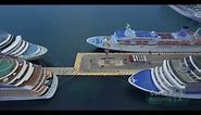 Cruise port of Corfu, Greece