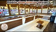 Mobile shop interior design | New design for mobile shop Carpentry Skill
