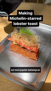 456K views · 2.5K reactions | The tasting menu at Michelin-starred restaurant Kato is ever-changing, but this lobstery take on shrimp toast from chef Jon Yao is a mainstay that guests adore.  Video: Mallory Jesser | Bon Appétit Magazine | Facebook