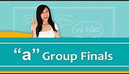 Pinyin Lesson Series #10: Finals - Group "a" Sounds (Mandarin Chinese Pronunciation) | Yoyo Chinese