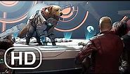 The Guardians Meet Cosmo The Spacedog Scene - Marvel's Guardians Of The Galaxy