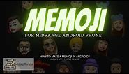 Memoji android | How to make memoji for android?