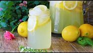 How to Make Homemade Lemonade Using Real Lemons